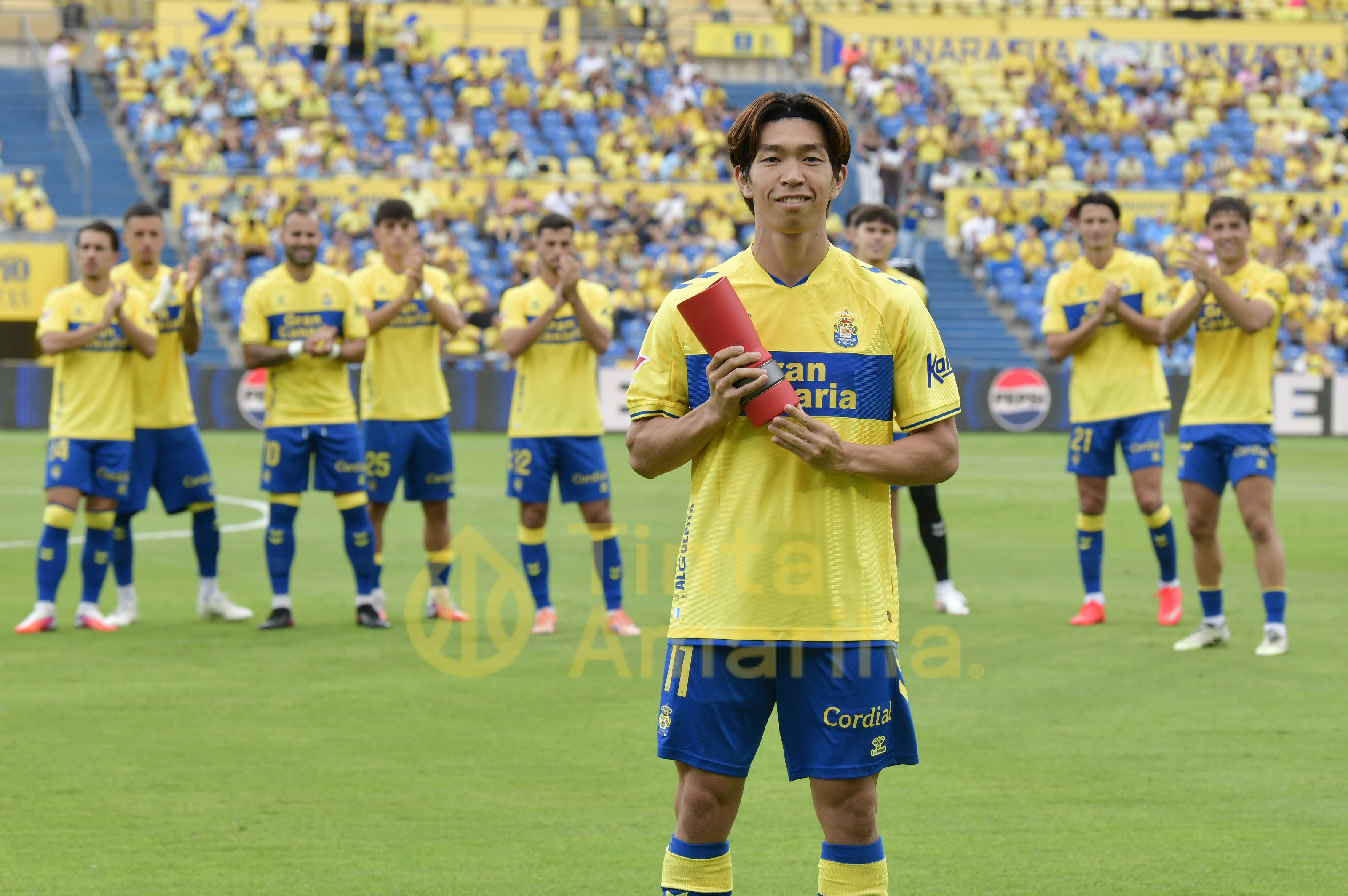 Miyashiro, el octavo MVP en el expediente de la UD en la Liga