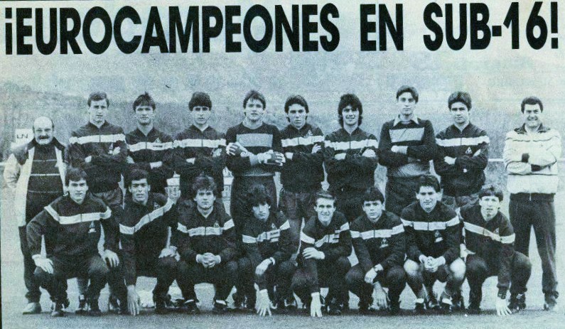 Ramón López, emisario de la UD Las Palmas en la Rojita campeona sub16