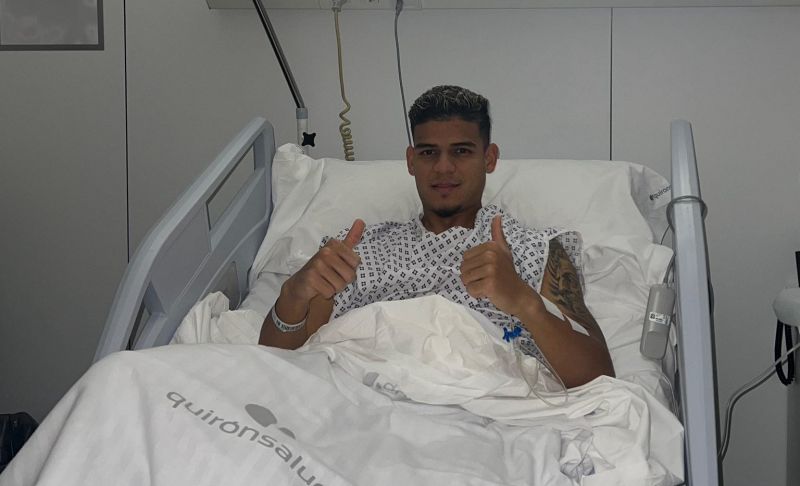 Edward Cedeño: Cirugía ok