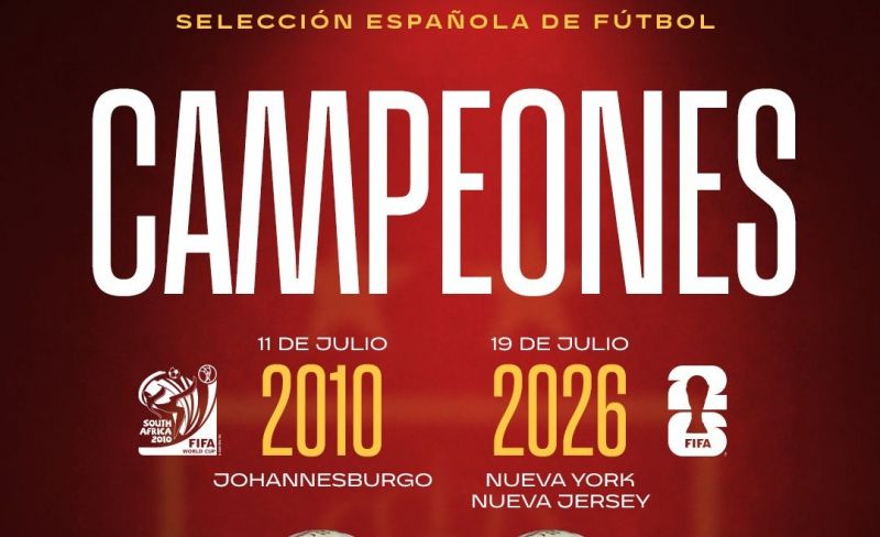 Con España ganó el fútbol