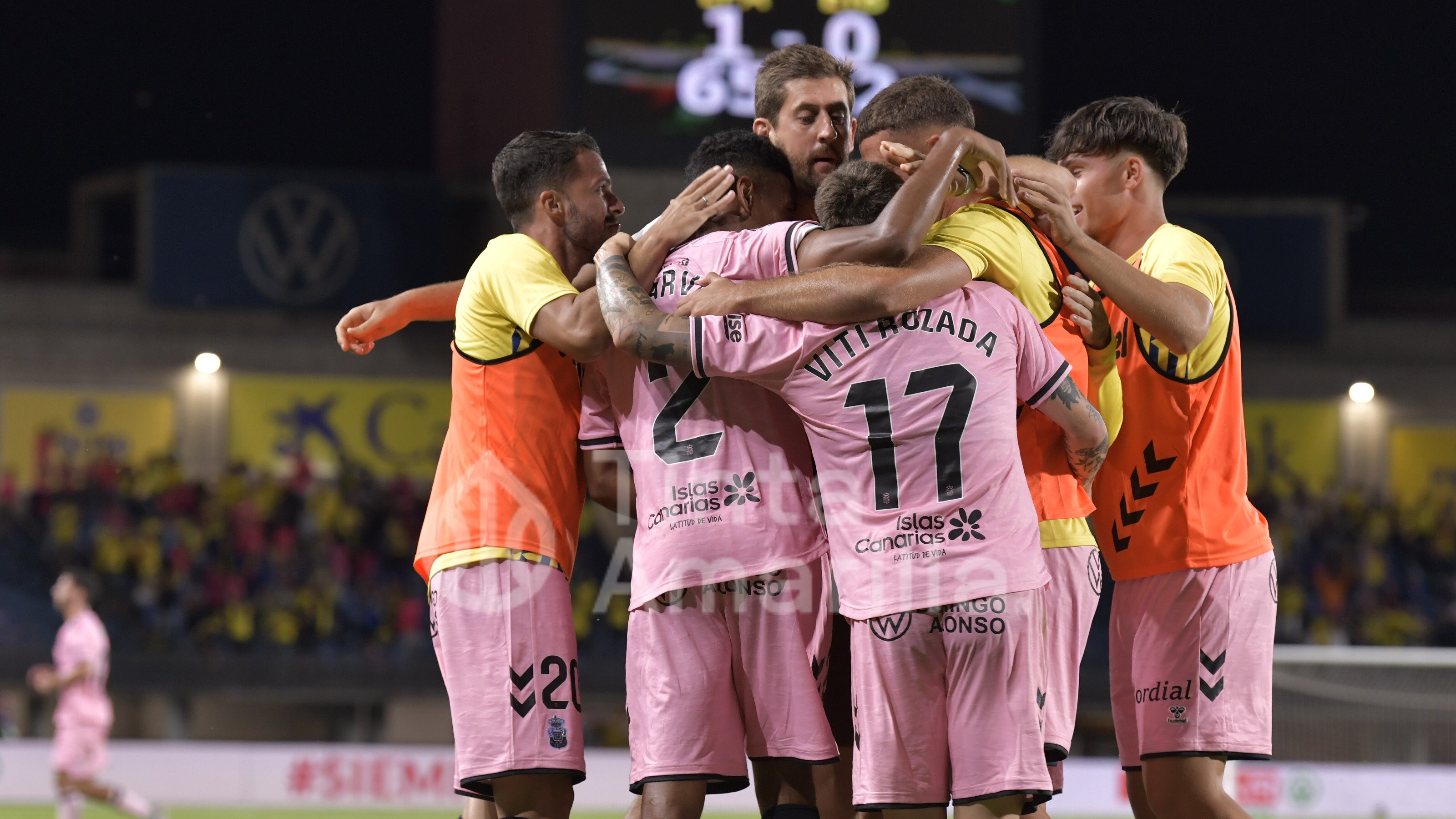 La UD es el equipo de Segunda con menos minutos por detrás en el marcador