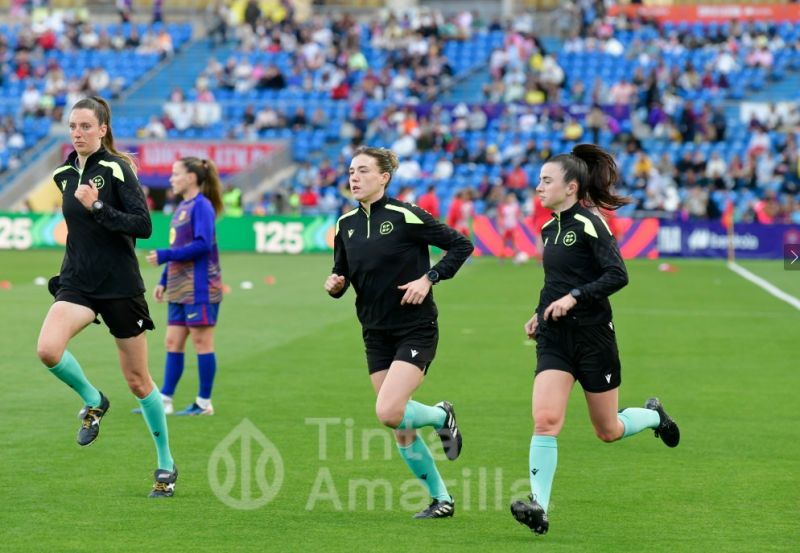 El UD-Albacete entra en la historia del arbitraje femenino español