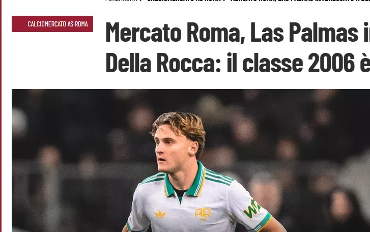 Periscopio de la UD Las Palmas en Italia: Mattia Della Rocca