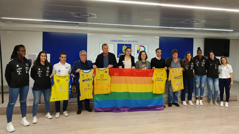 Los Clubes De Gran Canaria Contra La LGTBIfobia En El Deporte