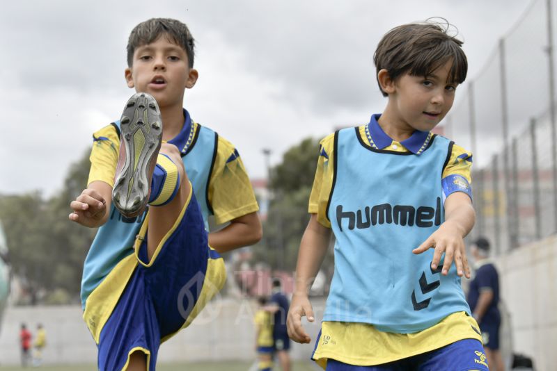 Fotos: El benjamín de la UD se pone en marcha