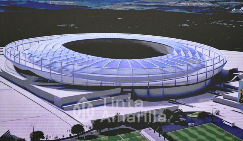 El nuevo estadio es la 'Nube' que acaricia a Gran Canaria