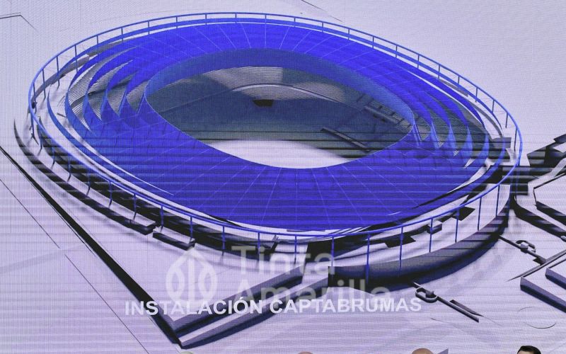 El nuevo estadio es la 'Nube' que acaricia a Gran Canaria