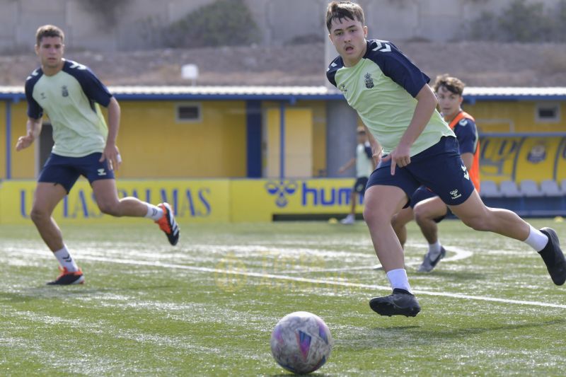  Fotos: Las Palmas C se prepara para defender el liderato en solitario