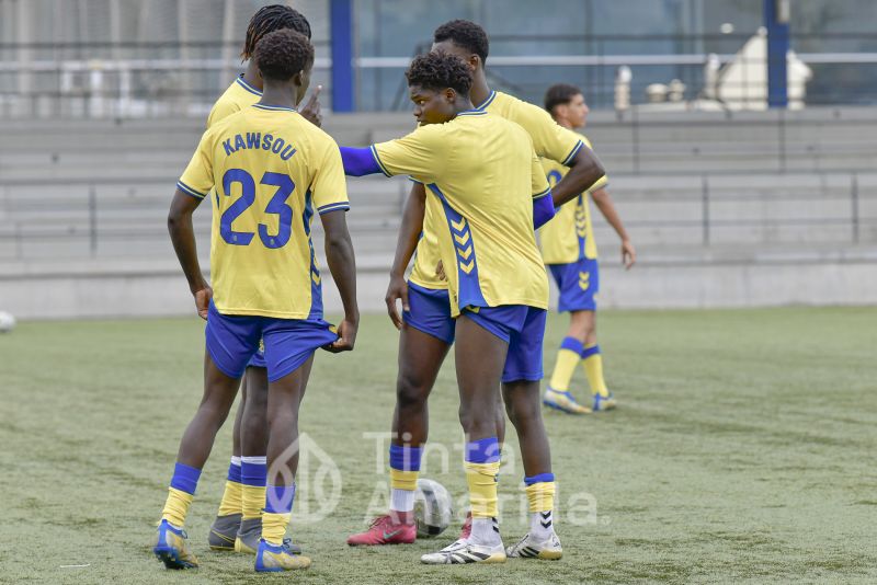 Fotos: Los equipos D de la UD Las Palmas y Muelle Grande cierran la temporada
