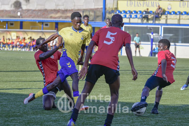 Fotos: Los equipos D de la UD Las Palmas y Muelle Grande cierran la temporada