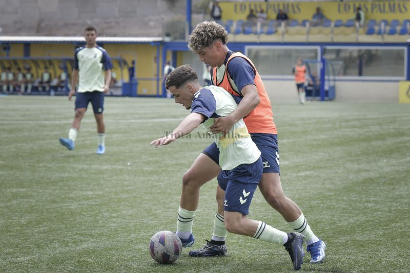 Sesión conjunta de Las Palmas C y el juvenil de honor en el Anexo