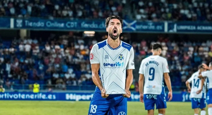 Enric Gallego, en un top 50 del CD Tenerife