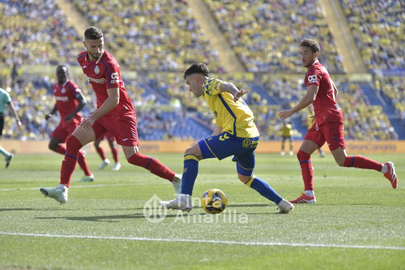 1-2: La UD tropieza en la yincana del Getafe