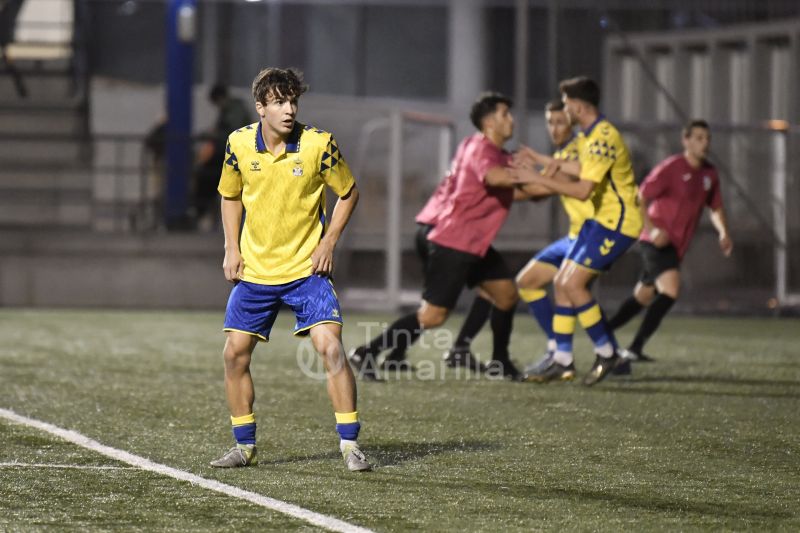 2-0: Carlos Vicente ameniza el triunfo de Las Palmas C sobre el Tinajo