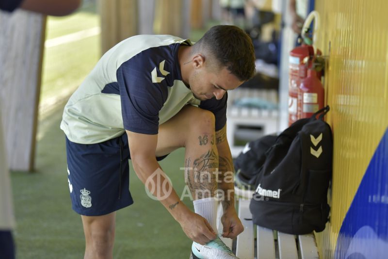 Fotos: Las Palmas Atlético prepara su segunda defensa consecutiva del liderato