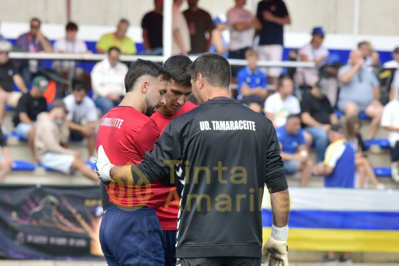 2-0: El Tamaraceite se zampa también al Guijuelo y vuelve a la Segunda RFEF