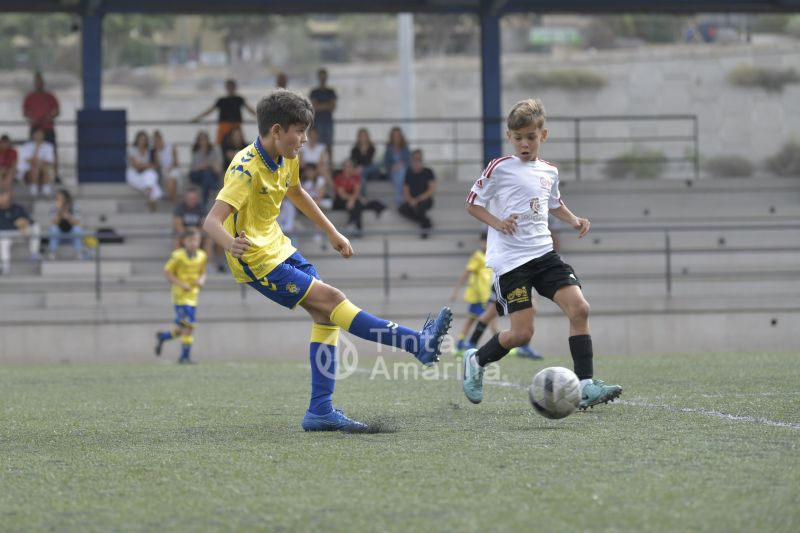 Fotos: El alevín de la UD recibe al Puertos