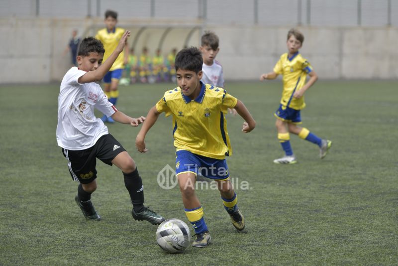 Fotos: El alevín de la UD recibe al Puertos