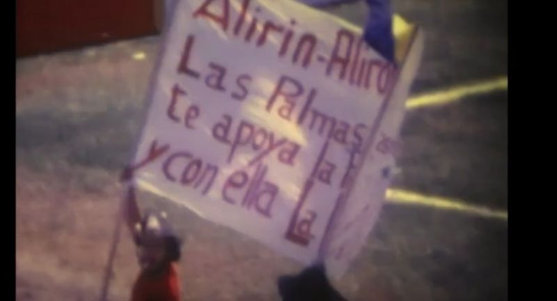 Imágenes inéditas y emotivas del histórico Las Palmas-Celta de 1975