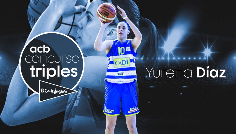 La grancanaria Yurena Díaz, al concurso de Triples de la ACB