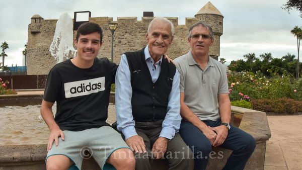 El adiós de Antoñito Jorge, primer goleador de la UD Las Palmas