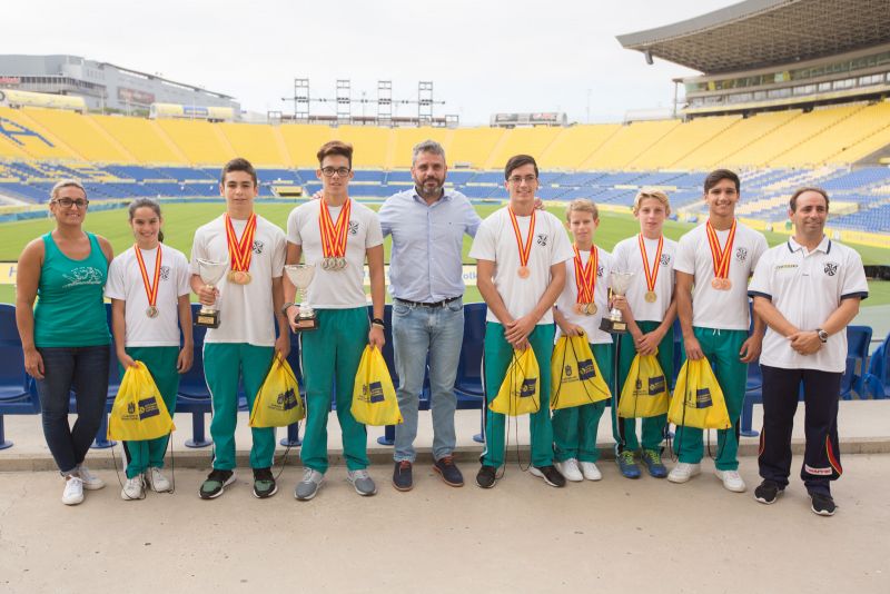 Recepción del IID a los medallistas del San José Dominicas
