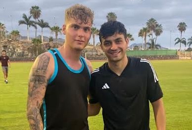 Ryan Luis, nuevo canterano de la UD, quiere seguir los pasos de Pedri