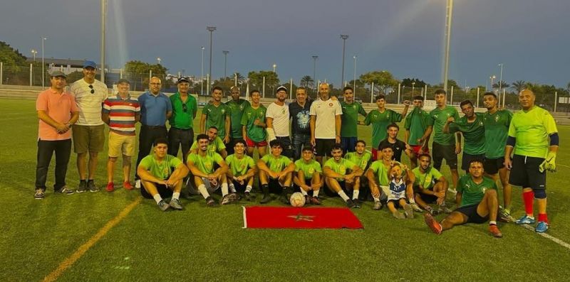 Fútbol marroquí en Maspalomas