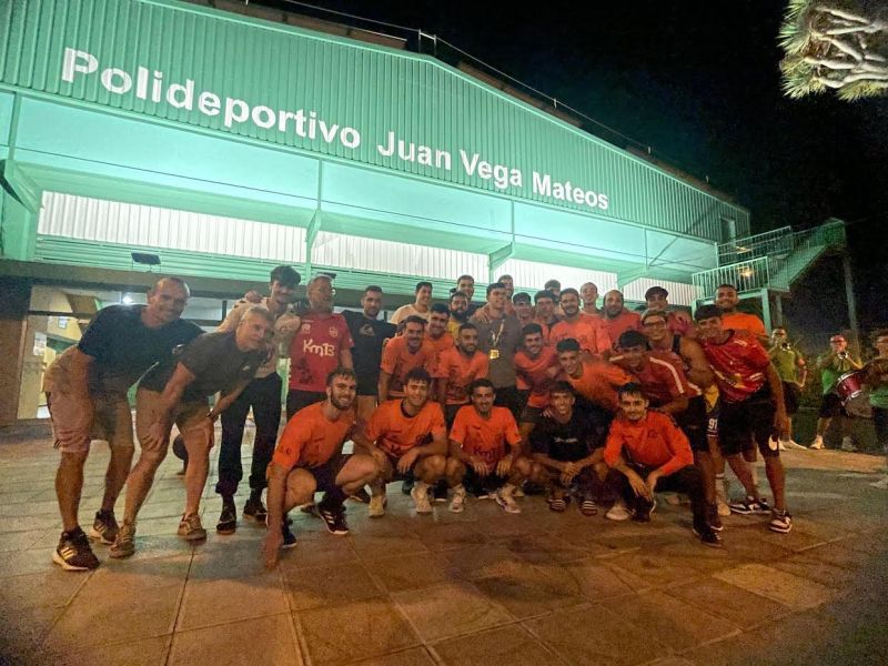 Alberto Delgado regresa a Gáldar con su medalla de oro