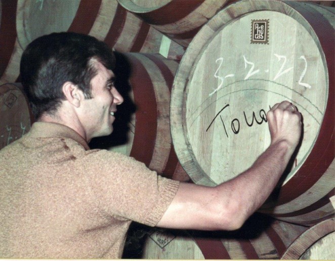 La primera barrica de Arehucas