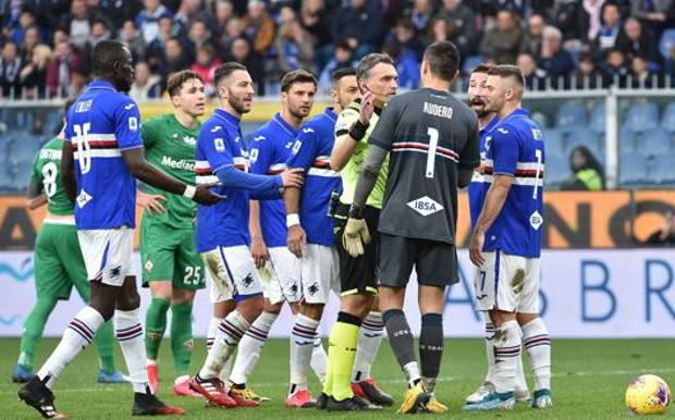 Positivos en Fiorentina y Sampdoria