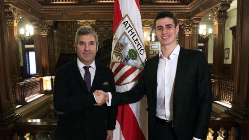 El Athletic espera 80 millones por el meta Kepa