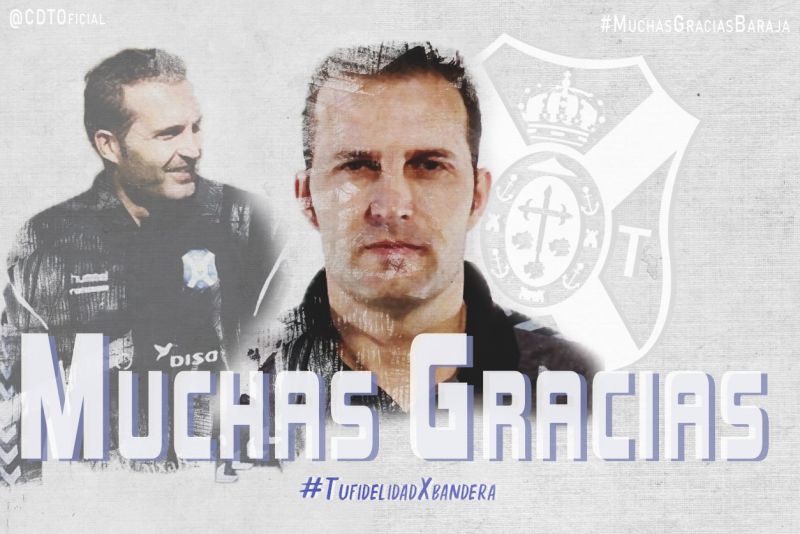 Rubén Baraja dijo adiós al Tenerife