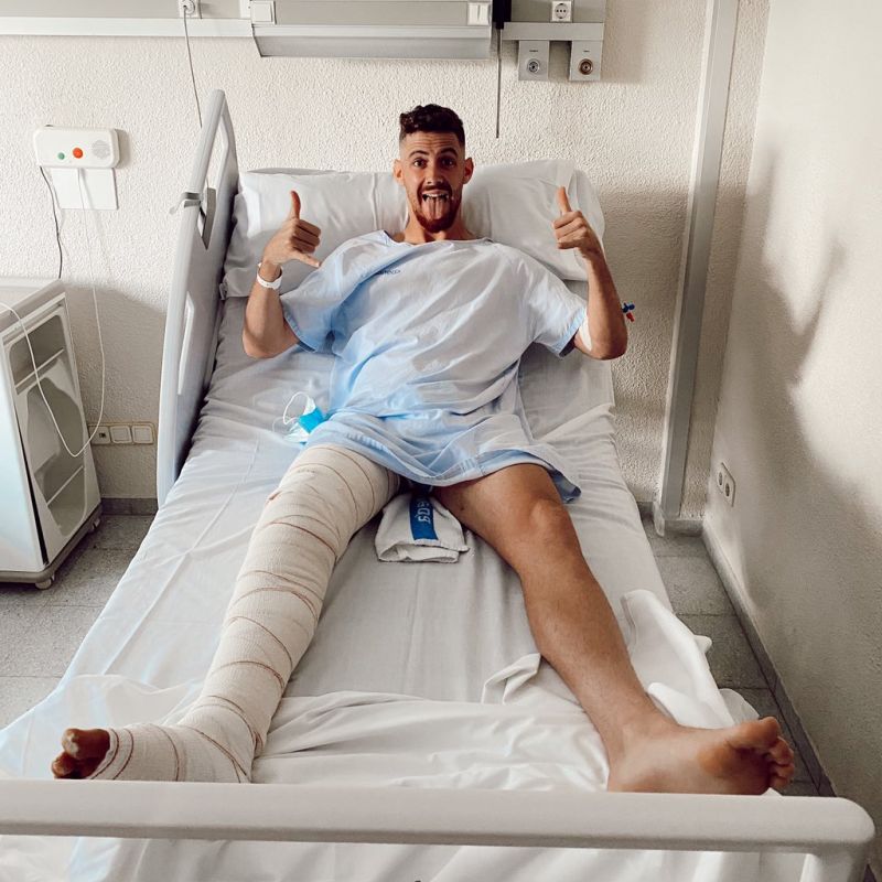 El grancanario Carlos Quintana, operado en una rodilla