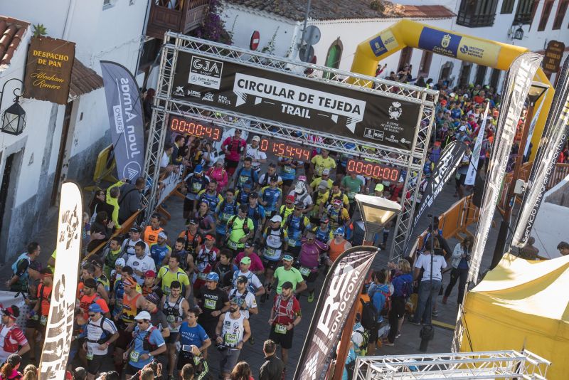 Todo preparado para la Circular de Tejeda, del 27 de mayo