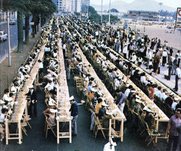 No cabía un alfil en Las Alcaravaneras