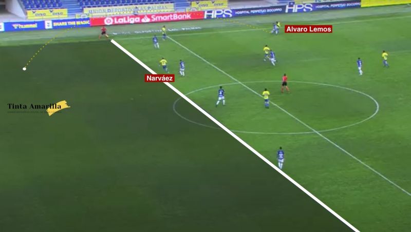 Protestas infundadas de la Ponfe en la jugada del 3-0