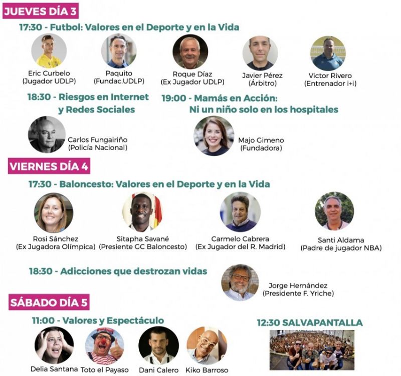 La UD Las Palmas participa en la Feria de Valores