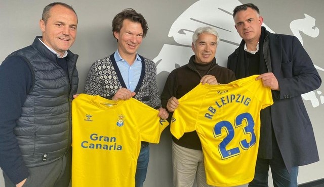 La UD estrecha lazos con el Leipzig alemán