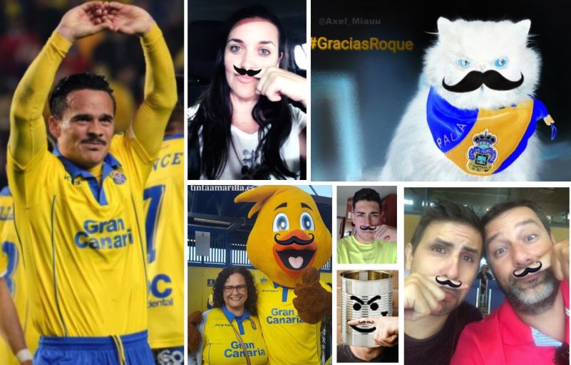 La singular despedida de los aficionados a Roque Mesa