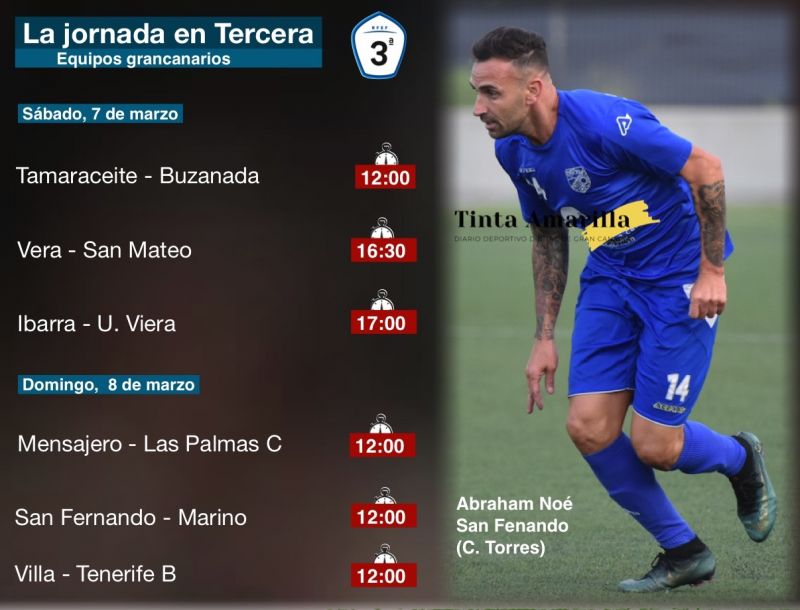 El Sanfer recibe al líder, mientras Tamaraceite mira de reojo