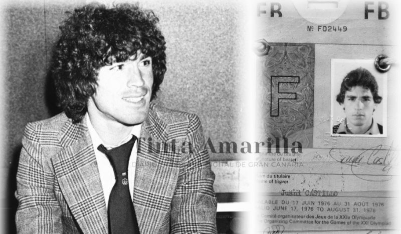 Juani Castillo y la iluminación olímpica de la UD