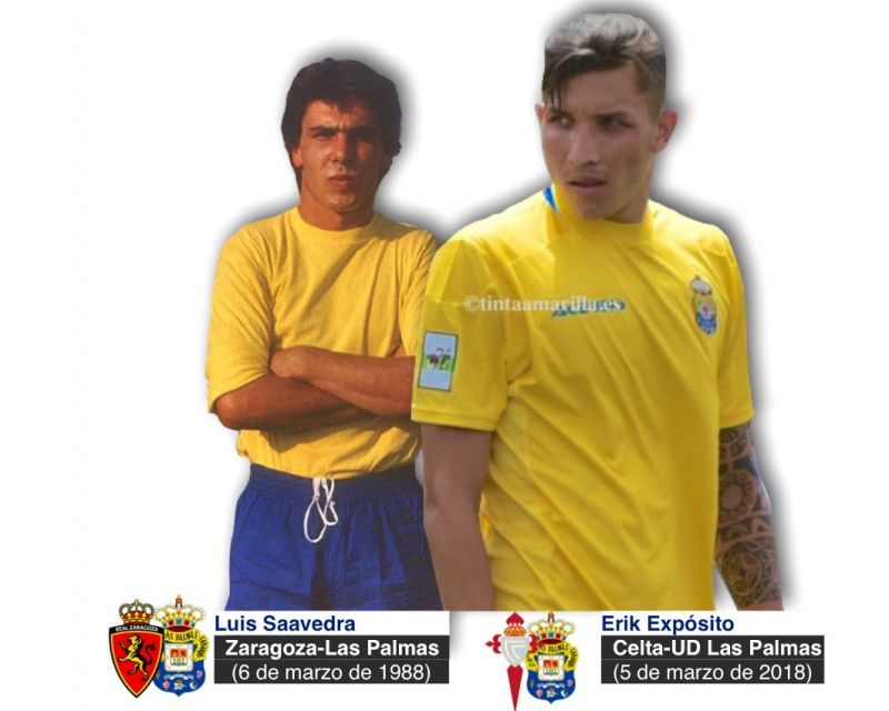 Saavedra-Erik, gol tinerfeño 30 años después