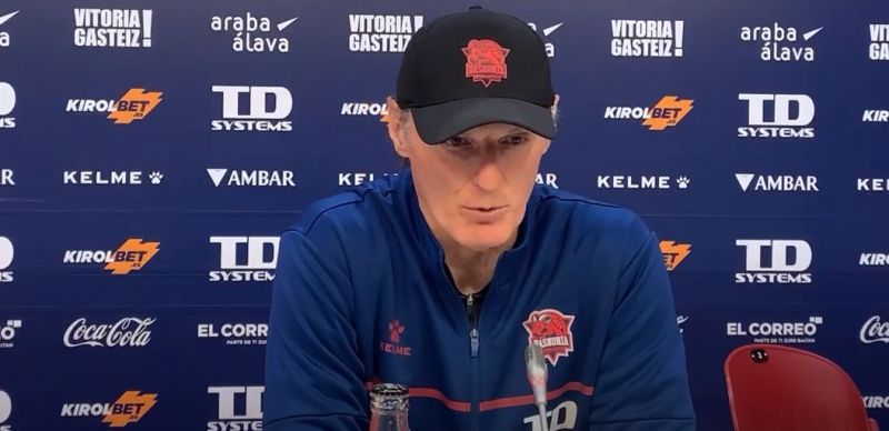 El mosqueo de Ivanovic con los jugadores del Baskonia