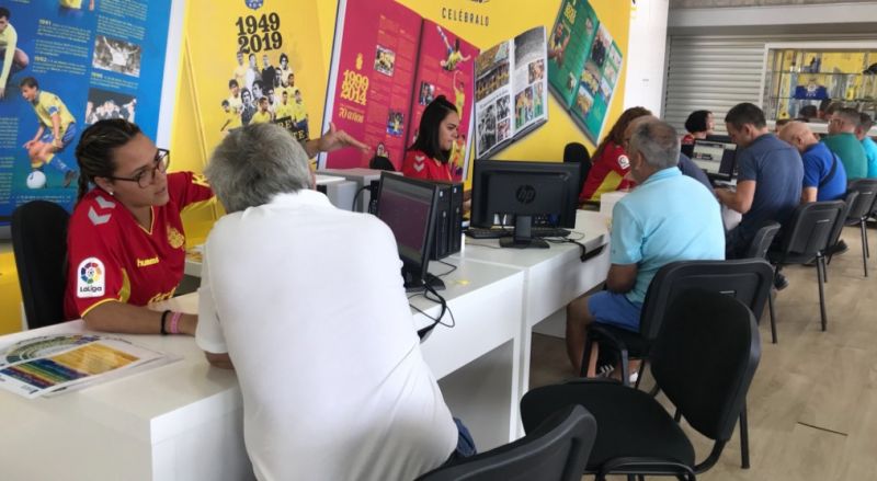 La UD firmó 1.000 abonados en 48 horas 