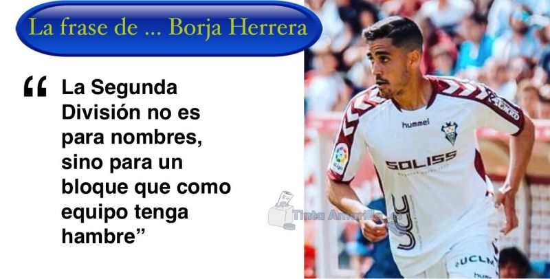 Borja Herrera habla de la receta de ascenso del Albacete