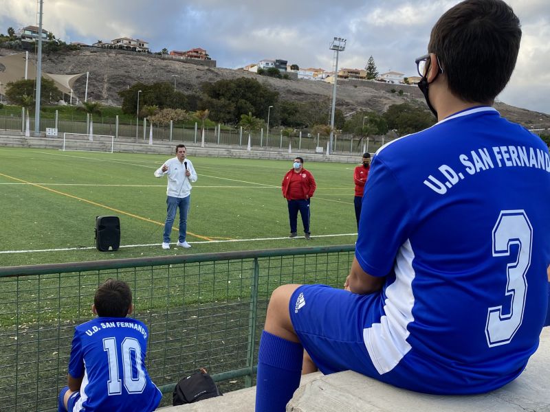 Roncero, el madridismo y la UD San Fernando