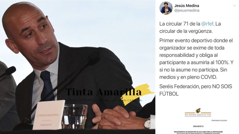 La RFEF se lava las manos si hay positivos en los play offs