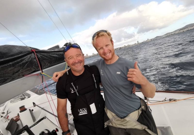 Dos franceses baten récord de la vuelta a Gran Canaria