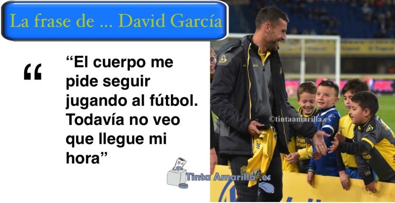 David García, a 8 peldaños de una meta